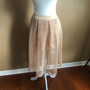 Ladies UA Mesh Peach Pink Small Skirt